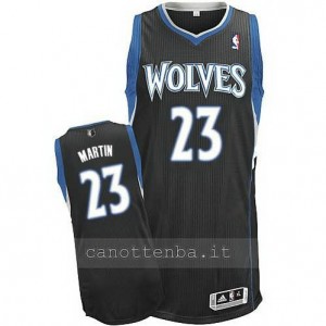 maglia kevin martin #23 minnesota timberwolves nero