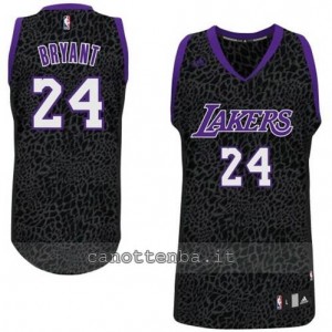 maglia kobe bryant #24 los angeles lakers leopard