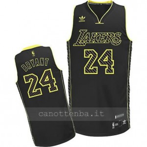 maglia kobe bryant #24 los angeles lakers moda electricity