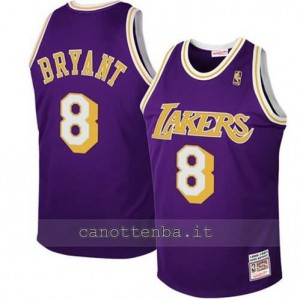 maglia kobe bryant #8 los angeles lakers 1996-1997 retro