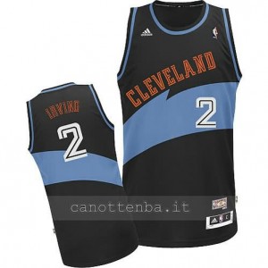 maglia kyrie irving #2 cleveland cavaliers retro nero