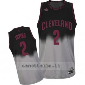 maglia kyrie irving #2 cleveland cavaliers revolution 30 grigio