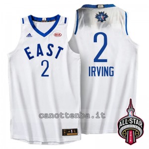 maglia kyrie irving #2 nba all star 2016 bianca