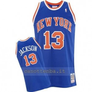 maglia mark jackson #13 new york knicks blu