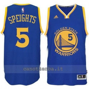 maglia marreese speights #5 golden state warriors 2014-2015 blu