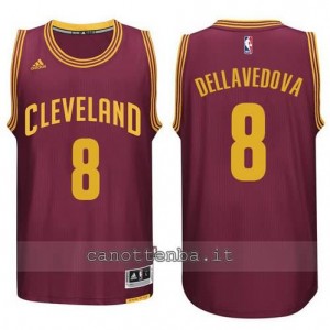 maglia matthew dellavedova #8 cleveland cavaliers 2014-2015 rosso