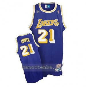 maglia michael cooper #21 los angeles lakers soul porpora