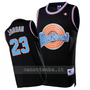 maglia michael jordan #23 chicago bulls tune squad nero