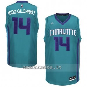 maglia michael kidd-gilchrist #14 charlotte hornets verde