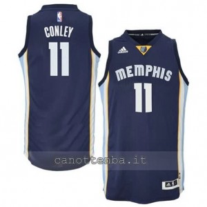 maglia mike conley memphis grizzlies revolution 30 blu