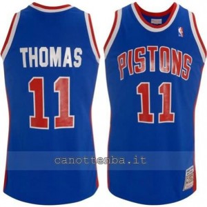 maglia mitchell ness #11 1988-1989 detroit pistons retro