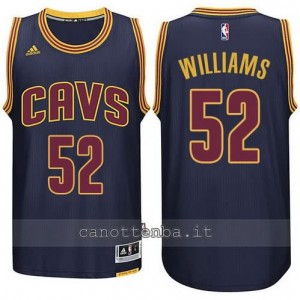 maglia mo williams #52 cleveland cavaliers 2014-2015 blu