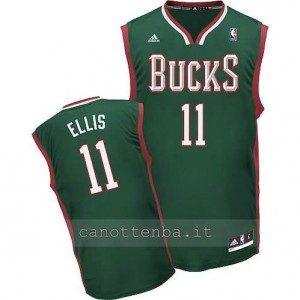 maglia monta ellis #11 milwaukee bucks revolution 30 verde