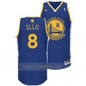 maglia monta ellis #8 golden state warriors revolution 30 blu