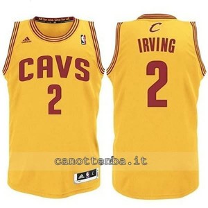 maglia nba bambino cleveland cavaliers kyrie irving #2 giallo