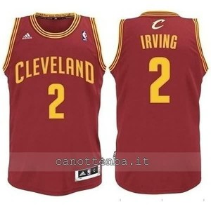 maglia nba bambino cleveland cavaliers kyrie irving #2 rosso