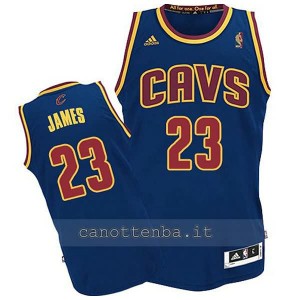 maglia nba bambino cleveland cavaliers lebron james #23 blu