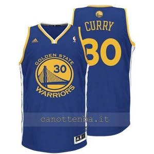 maglia nba bambino golden state warriors stephen curry #30 blu