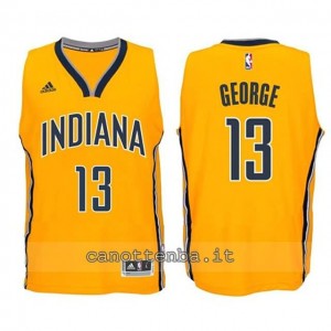 maglia nba bambino indiana pacers paul george #13 giallo