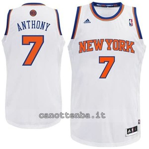 maglia nba bambino new york knicks carmelo anthony #7 bianca