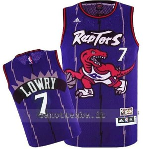 maglia nba bambino toronto raptors kyle lowry #7 porpora