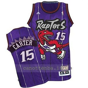 maglia nba bambino toronto raptors vince carter #15 porpora