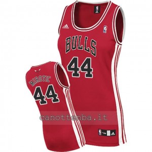 maglia nba donna chicago bulls nikola mirotic #44 rosso