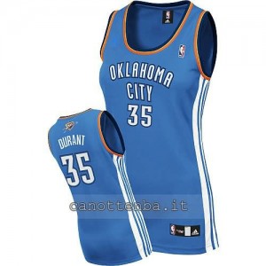 maglia nba donna oklahoma city thunder kevin durant #35 blu