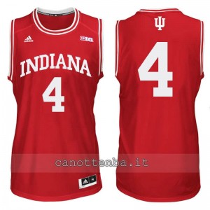 maglia ncaa indiana hoosiers victor oladipo #4 rosso