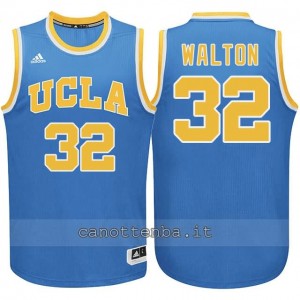 maglia ncaa ucla bruins bill walton #32 blu