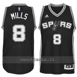 maglia patty mills #8 san antonio spurs 2014-2015 nero