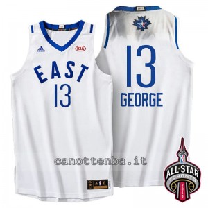 maglia paul george #13 nba all star 2016 bianca