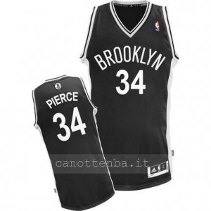 maglia paul pierce #34 brooklyn nets revolution 30 nero