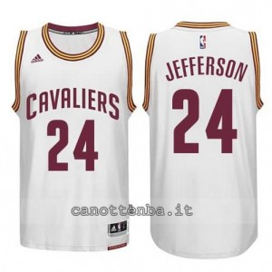 maglia richard jefferson #24 cleveland cavaliers 2014-2015 bianca