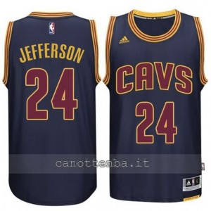 maglia richard jefferson #24 cleveland cavaliers 2014-2015 blu