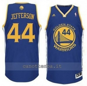 maglia richard jefferson #44 golden state warriors revolution 30 blu
