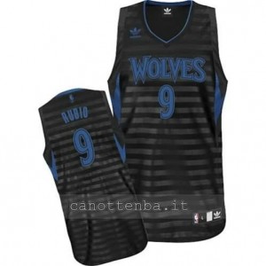 maglia ricky rubio #9 minnesota timberwolves moda groove