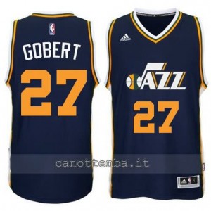 maglia rudy gobert #27 utah jazz 2014-2015 blu