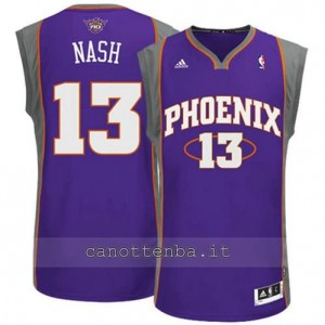 maglia steve nash #13 phoenix suns revolution 30 porpora