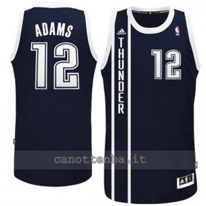 maglia steven adams #12 oklahoma city thunder alternato blu