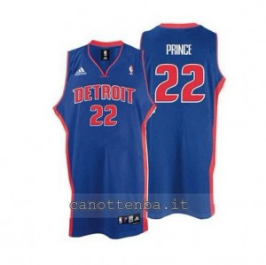 maglia tayshaun prince #22 detroit pistons blu