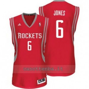 maglia terrence jones #6 houston rockets revolution 30 rosso