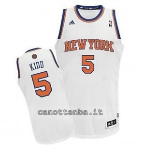 maglia tim hardaway #5 new york knicks revolution 30 bianca