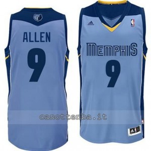 maglia tony allen #9 memphis grizzlies revolution 30 blu