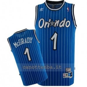 maglia tracy McGrady #1 orlando magic soul blu