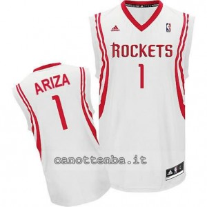 maglia trevor ariza #1 houston rockets revolution 30 bianca