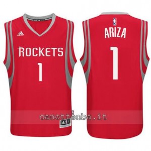 maglia trevor ariza #1 houston rockets rosso