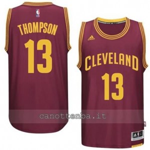 maglia tristan thompson #13 cleveland cavaliers 2014-2015 rosso