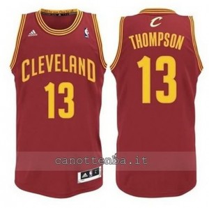 maglia tristan thompson #13 cleveland cavaliers revolution 30 rosso