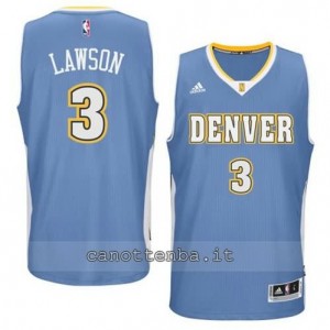 maglia ty lawson #3 denver nuggets 2014-2015 blu